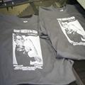 Cancer Shirts at end of dryer - gregorys graphics